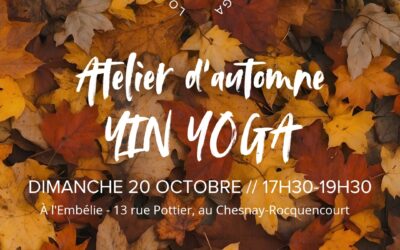 Prochainement -> Atelier Yin yoga