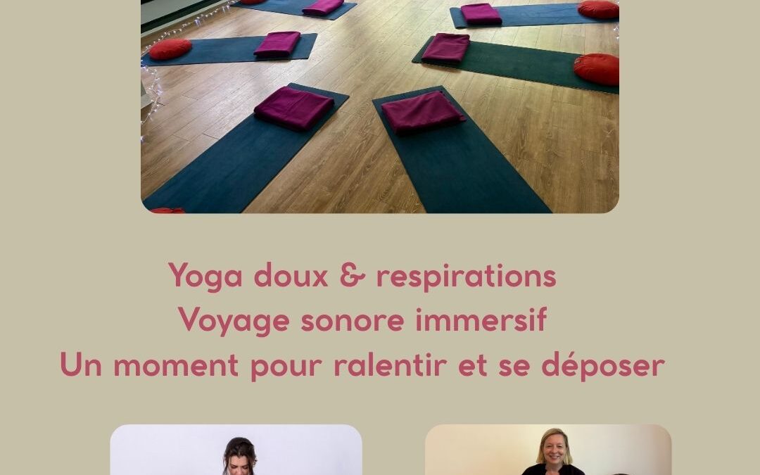 Dimanche 7 juin à 17h -> hatha yoga et voyage sonore